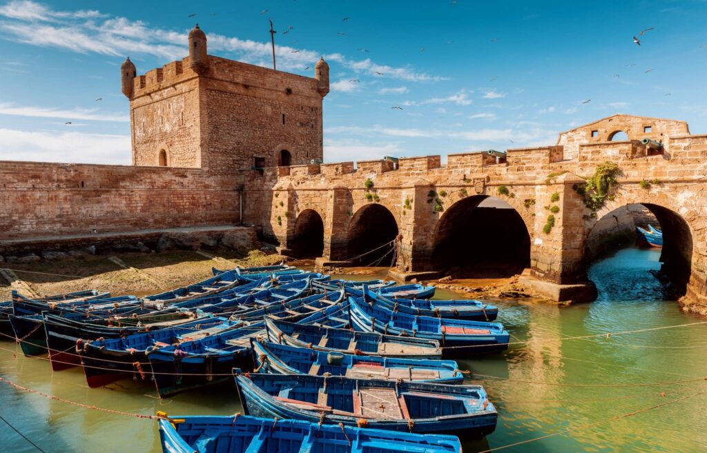 The citadel of Essaouira on the Atlantic coast