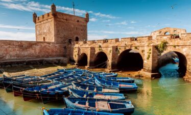 Citadel of Essaouira on the Atlantic coast of Morocco