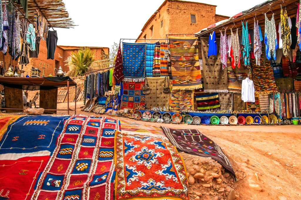 Kasbah near Ouarzazate on the road to the Sahara