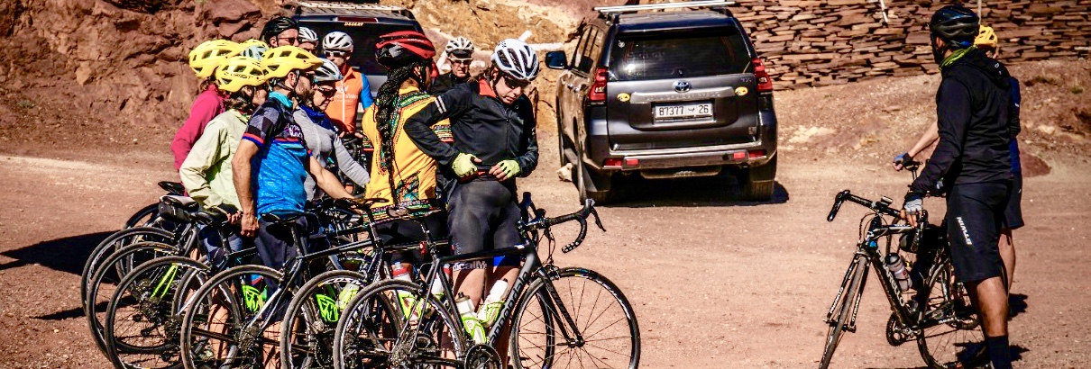 Road bike tour in Morocco with We Gravel Morocco